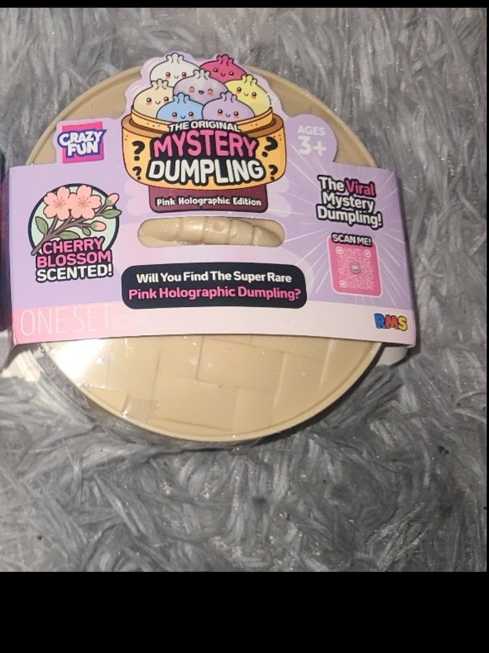 New Sealed Mystery Dumpling Pink Holographic Edition - Cherry Blossom Scented